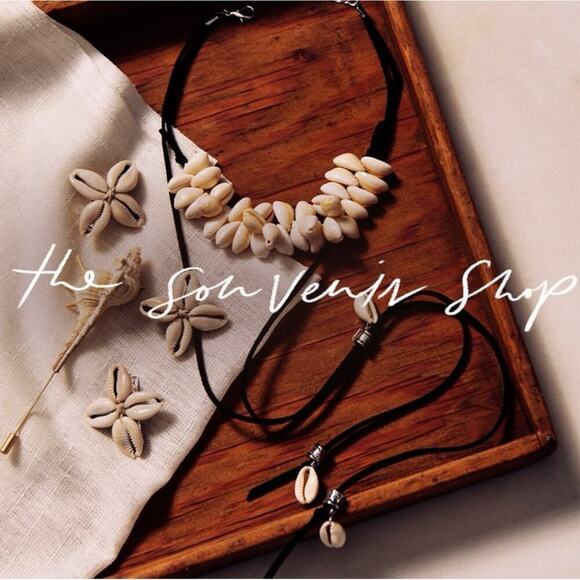 Free People Katie Leather Shell Choker NWT Layered Necklace Beach Bohemian Surf - Picture 15 of 16